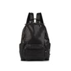 Cornelian Taurus Men's Tower Ruck Leather Backpack - Black