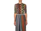 Missoni Women's Checked Elbow-length-sleeve Sweater