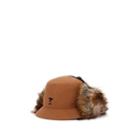 Ca4la Men's Faux-fur & Wool Bucket Hat - Camel