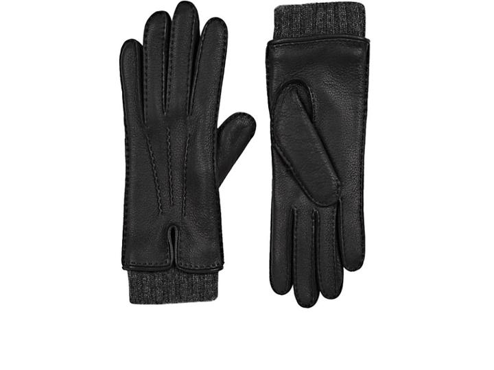 Barneys New York Women's Extended-cuff Leather Gloves