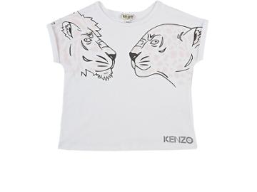 Kenzo Tiger-print Cotton T-shirt