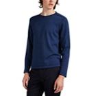 Eidos Men's Wool Jersey Sweater - Blue