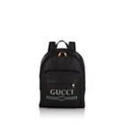 Gucci Men's Logo Leather Backpack - Black