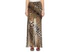 Saint Laurent Women's Leopard-print Silk Maxi Skirt