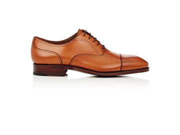 Carmina Shoemaker Men's Leather Cap-toe Balmorals