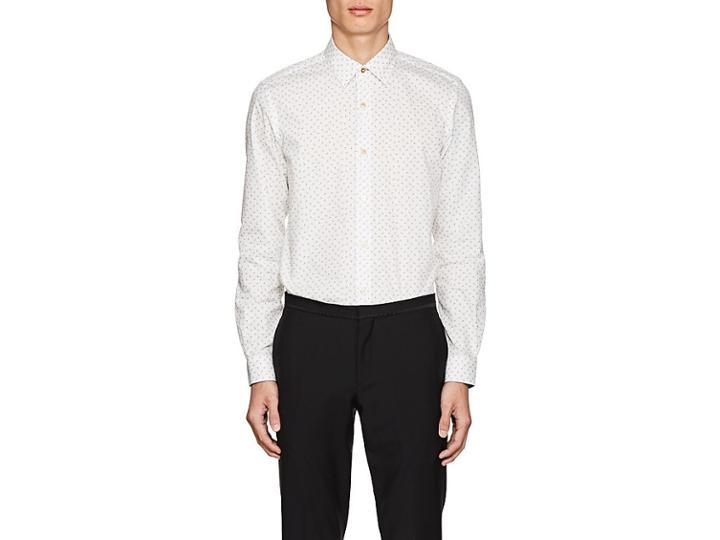 Paul Smith Men's Martini-print Cotton Shirt