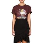 Isabel Marant Women's Surf Cotton T-shirt-wine