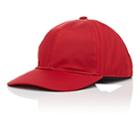 Prada Women's Logo Twill Baseball Cap-red
