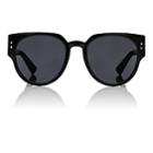Dior Women's Ladydiorstuds3 Sunglasses-black