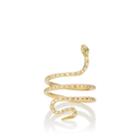Ileana Makri Women's Single Python Ring-gold