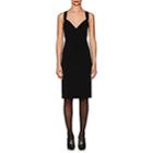 Narciso Rodriguez Women's Compact-knit Fitted Dress-black