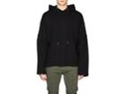 Helmut Lang Men's Distorted Arm Cotton Terry Hoodie