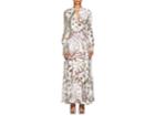 Valentino Women's Abstract-print Crepe Maxi Dress