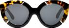 Karen Walker Flowerpatch Sunglasses-black