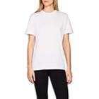Prada Women's Logo-back Cotton T-shirt - White