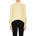 The Row Women's Donnie Cashmere Turtleneck Sweater-daffodil