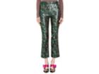 Prada Women's Floral Jacquard Crop Pants