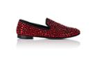 Giuseppe Zanotti Men's Crystal-embellished Venetian Loafers
