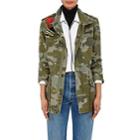 Mr & Mrs Italy Women's Camouflage Cotton Canvas Field Jacket-camouflage Army