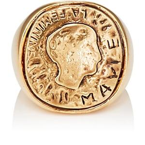 Maison Mayle Women's Grande Dame Signet Ring-gold