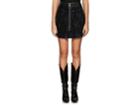 Givenchy Women's Denim Backwards Miniskirt