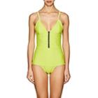 Chromat Women's Horizon One-piece Swimsuit-yellow