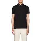 Lanvin Men's Cotton Piqu Polo Shirt - Black