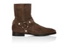 Doucal's Men's Harness-strap Suede Boots