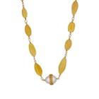 Cathy Waterman Women's Mixed-gemstone Necklace - Yellow