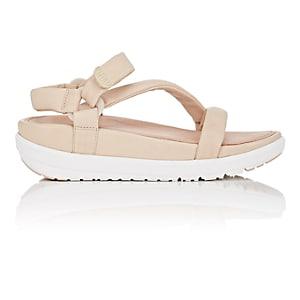 Fitflop Limited Edition Women's Padded Leather Ankle-strap Sandals-rose