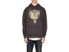 Rhude Men's The Wolf Embellished Cotton Hoodie