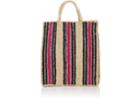 Soeur Women's Vendredi Rayures Striped Raffia Tote Bag
