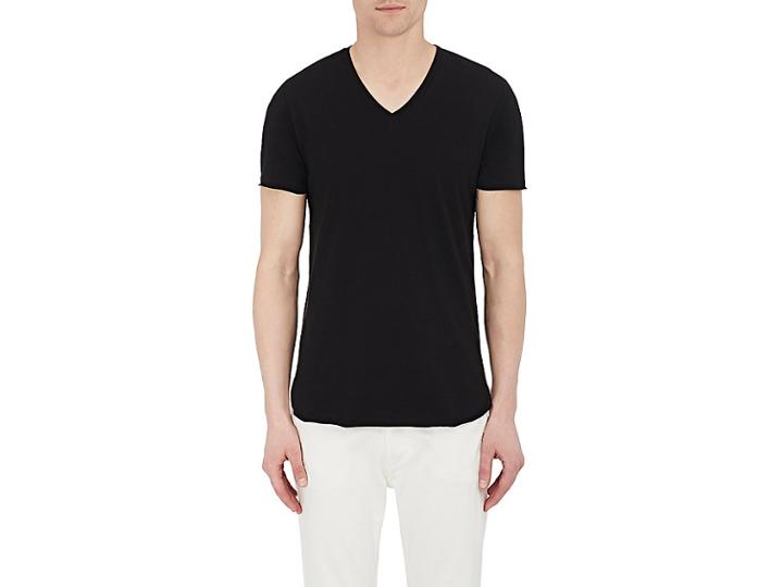 Barneys New York Men's Cotton-blend V-neck T-shirt
