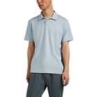 Sunspel Men's Cotton Polo Shirt - Blue