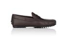 Tod's Men's Saffiano Leather Penny Drivers