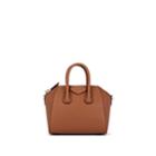 Givenchy Women's Antigona Mini Leather Duffel Bag - Pony Brown