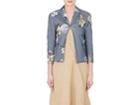 Acne Studios Women's Jelva Floral Cotton Corduroy Jacket