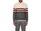 Brunello Cucinelli Men's Colorblocked Cashmere Sweater