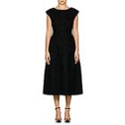 Co Women's Metallic Tweed Sheath Dress - Black