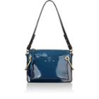 Chlo Women's Roy Small Leather Shoulder Bag-blue