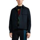 Ps By Paul Smith Men's Embroidered Cotton Work Jacket - Navy