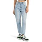 Ksubi Women's Chlo Wasted High-rise Straight Crop Jeans - Blue