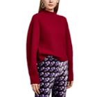 Chlo Women's Merino Wool-cashmere Crewneck Sweater - Red