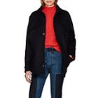 Katharine Hamnett London Women's Kate Wool-blend Melton Oversized Jacket - Navy