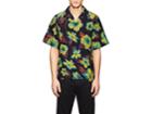 Prada Men's Hibiscus-print Crepe Bowling Shirt