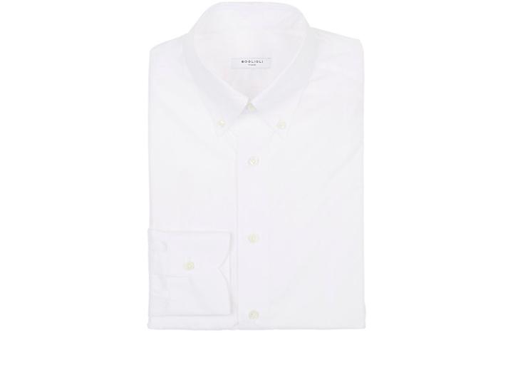 Boglioli Men's Cotton Button-down Dress Shirt