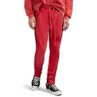 Alchemist Men's Ghost Ryder Distressed Cotton Sweatpants - Red