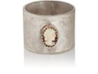 Julie Wolfe Women's Cameo Cigar Ring