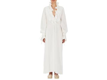 By.bonnie Young By. Bonnie Young Women's Cotton Ruffle Maxi Dress