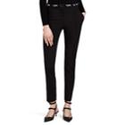 Valentino Women's Tapered Wool-blend Belted Pants - Black